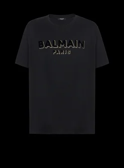 Online Metallic Flocked T-shirt Sportswear|T-Shirts