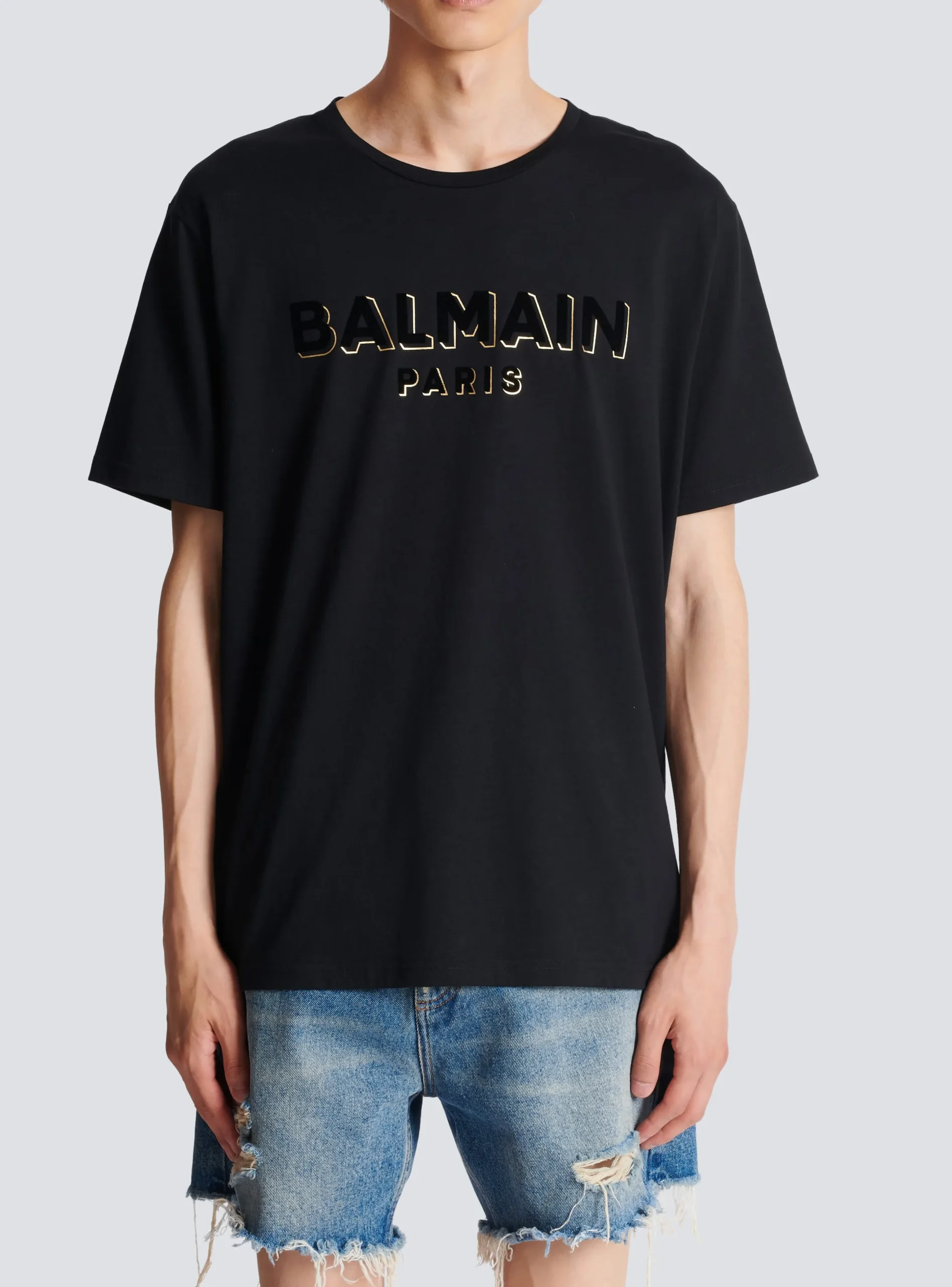 Online Metallic Flocked T-shirt Sportswear|T-Shirts