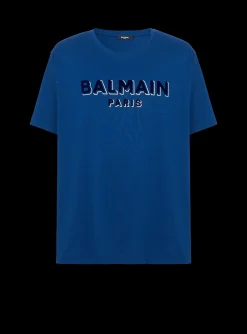 Best Sale Metallic Flocked T-shirt Sportswear|T-Shirts