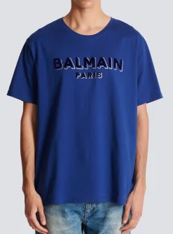 Best Sale Metallic Flocked T-shirt Sportswear|T-Shirts