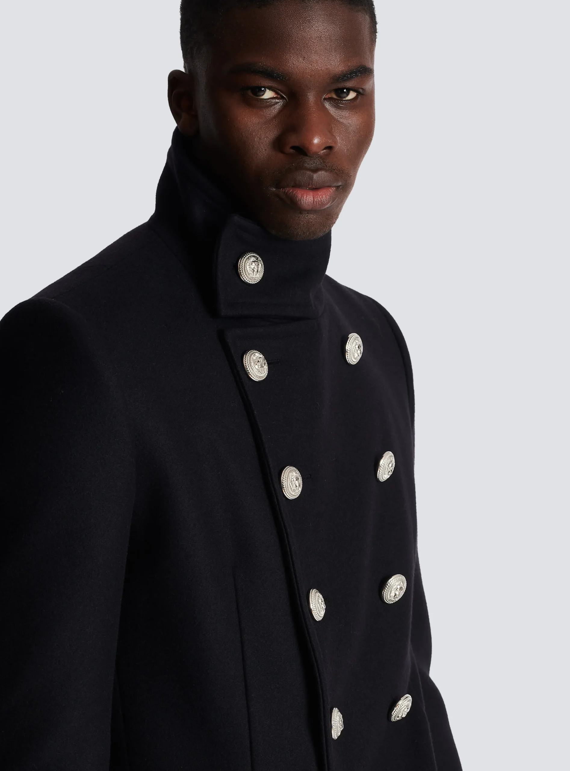 Hot Mid-length Military-style Coat Outerwear