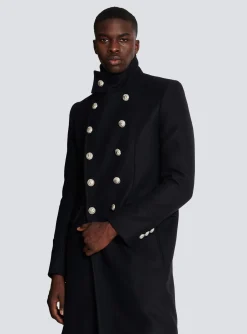 Hot Mid-length Military-style Coat Outerwear