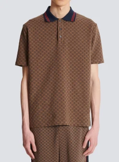 Flash Sale Mini Monogram Jacquard Polo Shirts And Polos