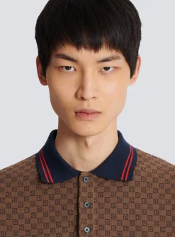 Flash Sale Mini Monogram Jacquard Polo Shirts And Polos