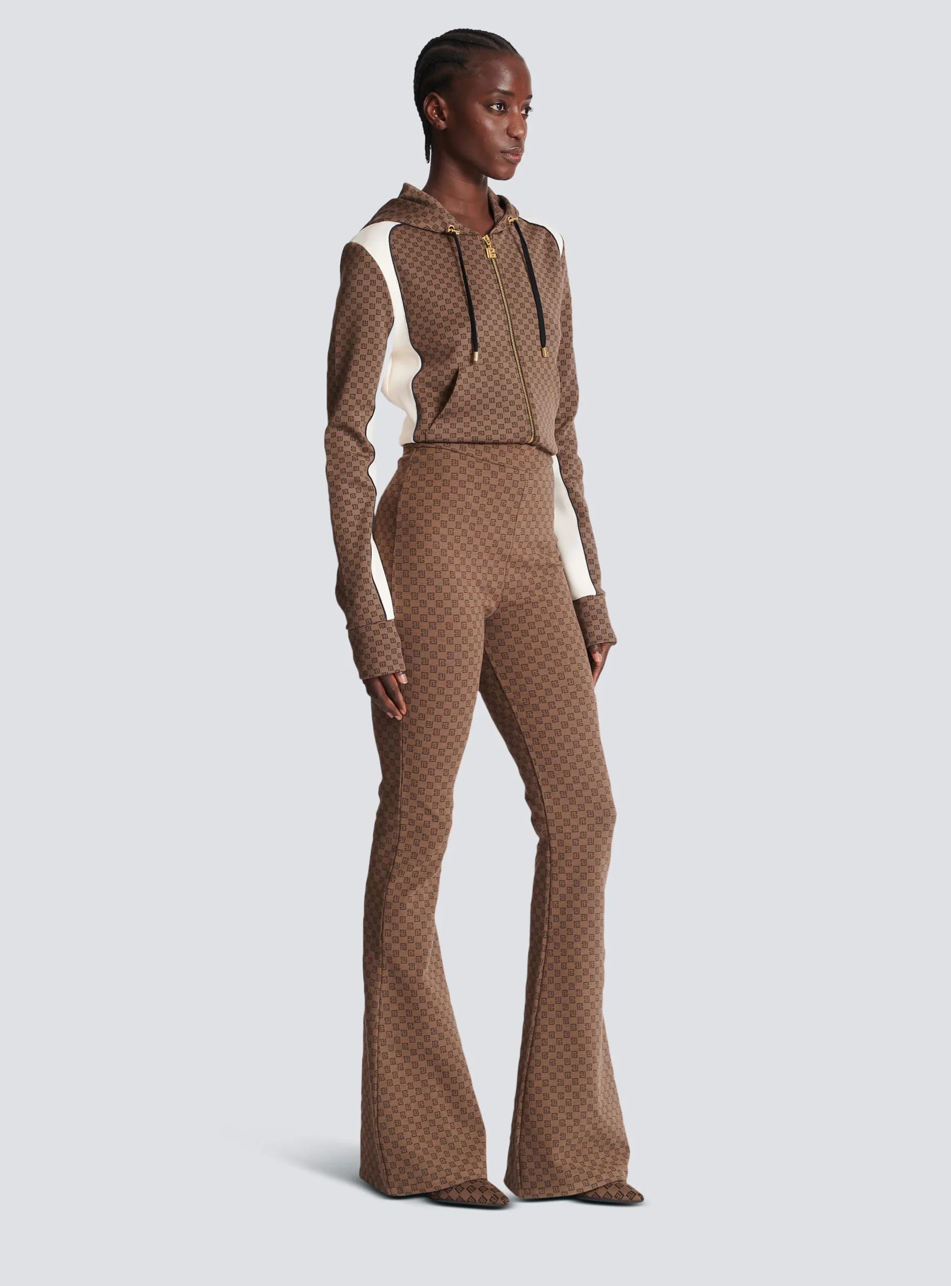 Clearance Mini Monogram Knit Trousers Women Trousers And Shorts