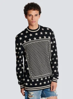 Best Mini Monogram Stars Jumper Knitwear