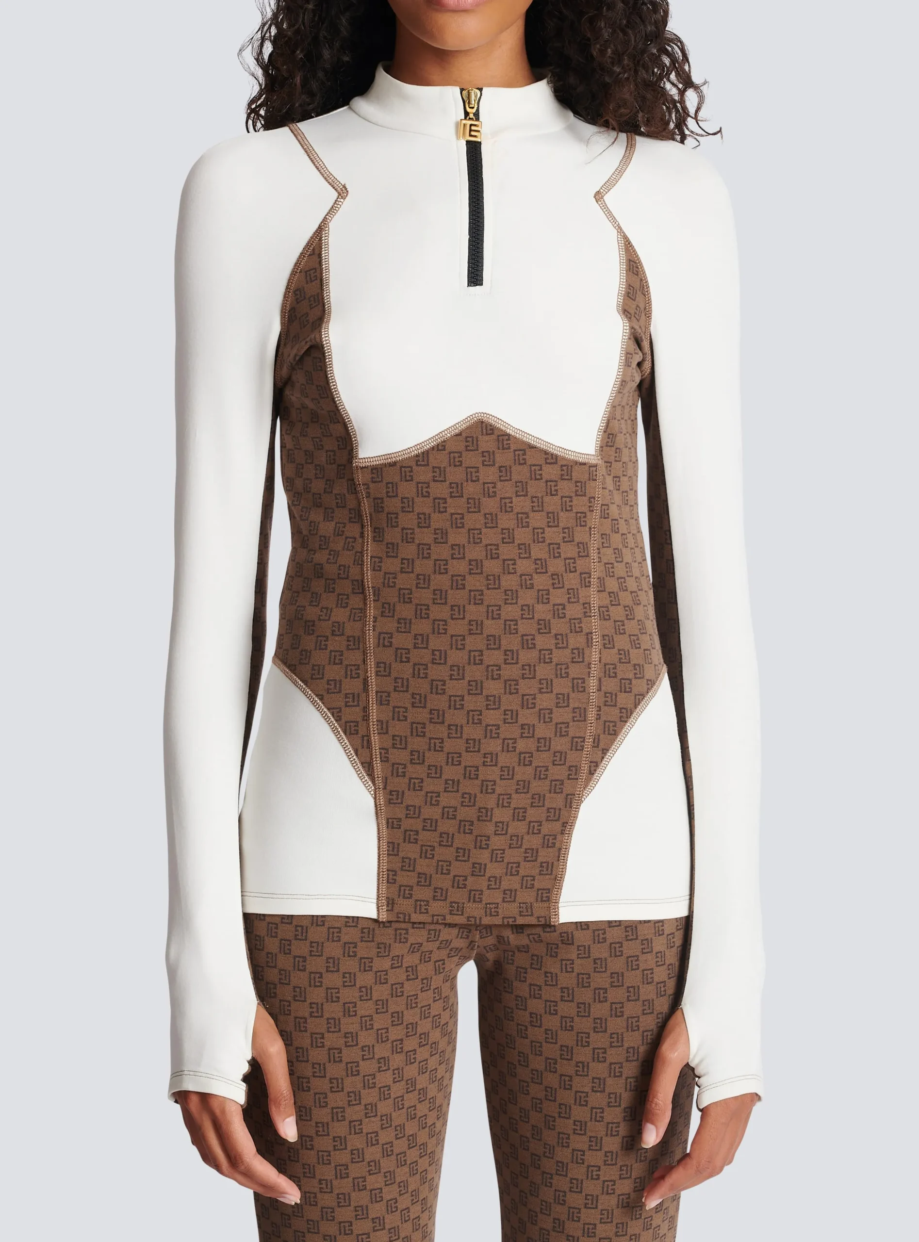 Best Mini Monogram Technical Top Women Knitwear|Tops And Shirts