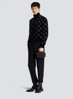 Cheap Mini Reporter Bag In Canvas And Leather Cross-Body Bags