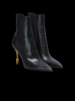 Outlet Moneta Leather Ankle Boots Women Boots