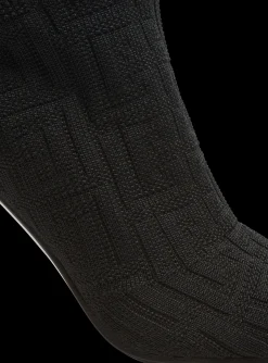 Online Moneta Mesh Thigh Boots With Monogram Women Boots