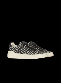 Best Sale Monogram Jacquard B-Court Sneakers B-Court