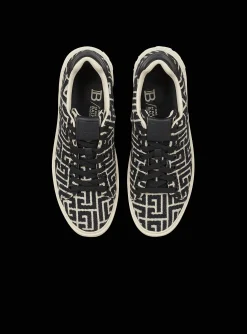 Best Sale Monogram Jacquard B-Court Sneakers B-Court