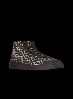 Online Monogram Jacquard B-Court High-top Sneakers B-Court