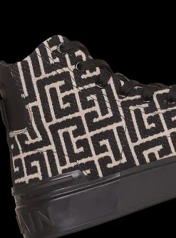 Online Monogram Jacquard B-Court High-top Sneakers B-Court