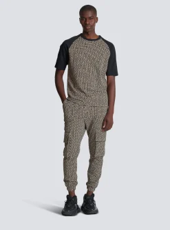 Clearance Monogram Jacquard Cargo Joggers Sportswear|Trousers And Shorts