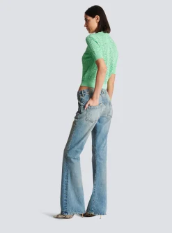 Flash Sale Monogram Knit Jumper Women Knitwear|Tops And Shirts