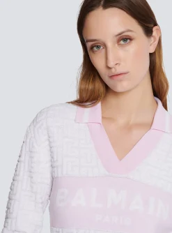Discount Monogram Knit Polo Women Knitwear