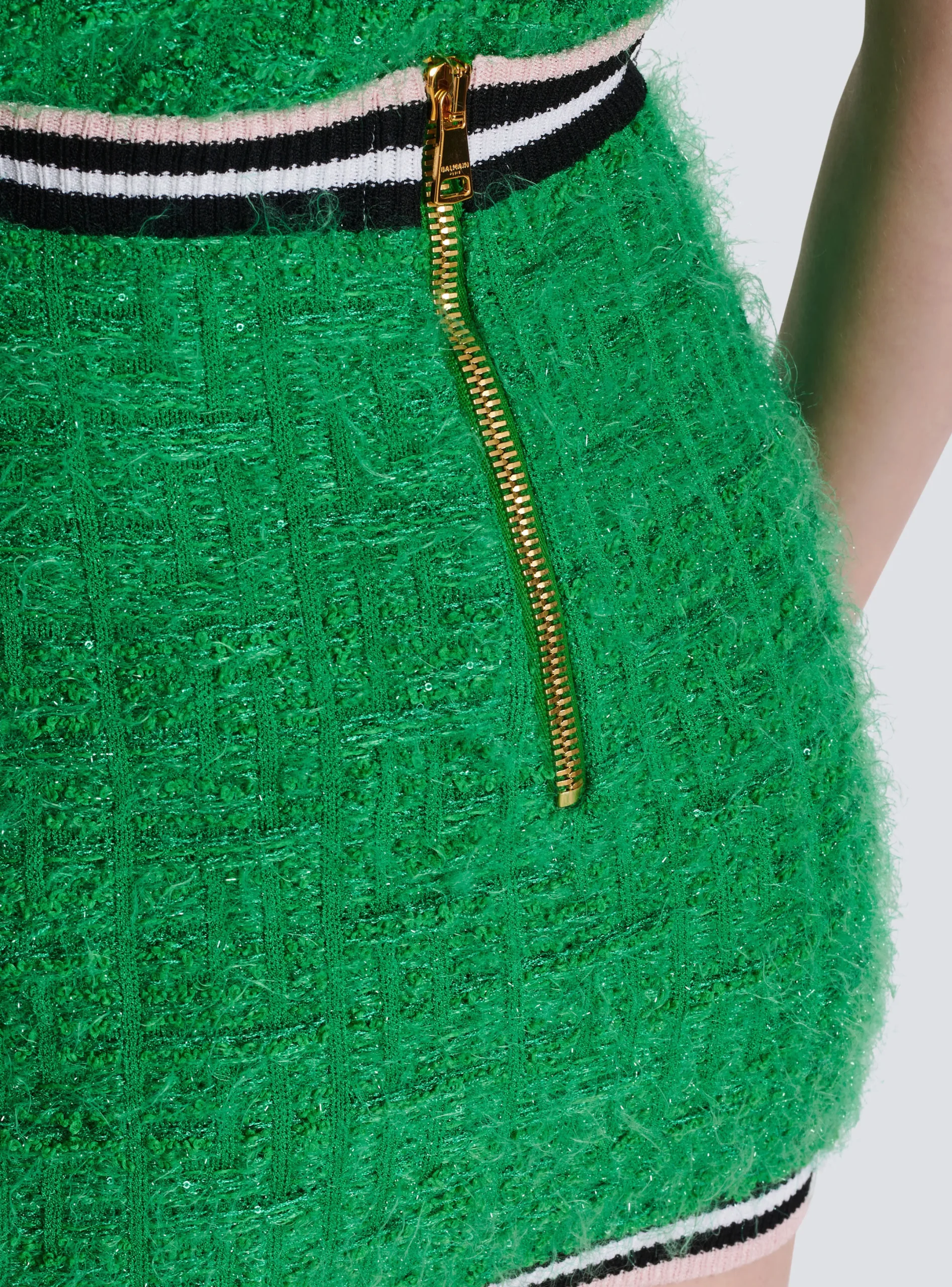 Hot Monogram Knit Skirt Women Skirts|Knitwear
