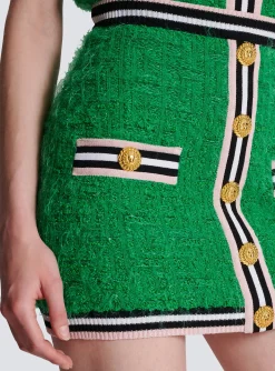 Hot Monogram Knit Skirt Women Skirts|Knitwear