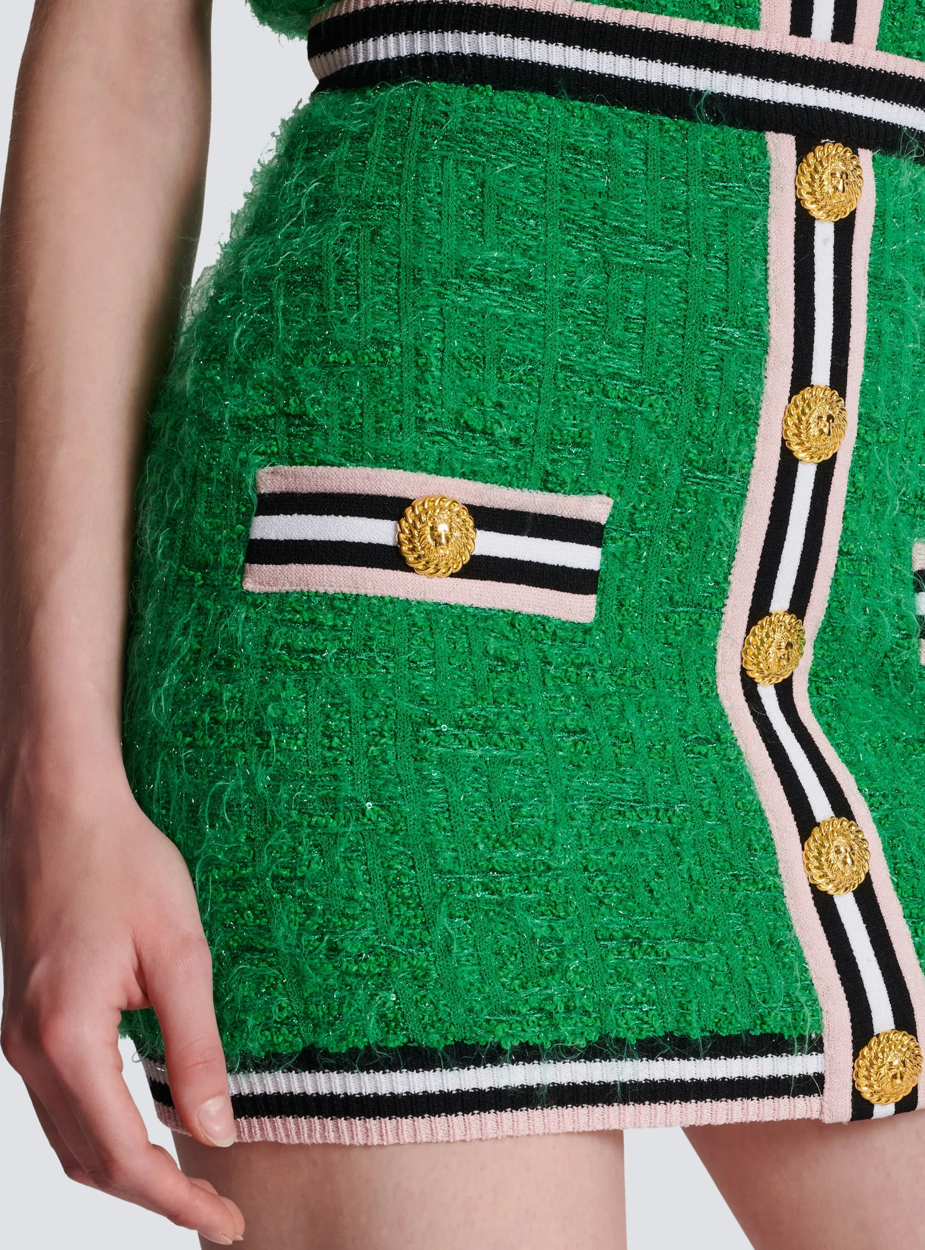 Hot Monogram Knit Skirt Women Skirts|Knitwear