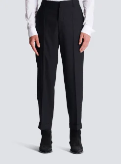 Store Monogram Wool Trousers Trousers And Shorts