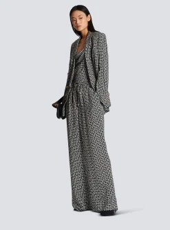 Sale Monogrammed Flowing Trousers Women Trousers And Shorts