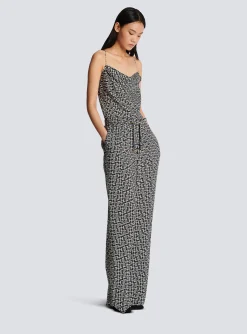 Sale Monogrammed Flowing Trousers Women Trousers And Shorts