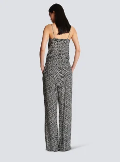 Sale Monogrammed Flowing Trousers Women Trousers And Shorts