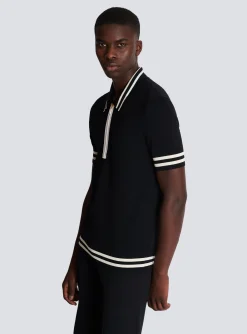 Clearance Monogrammed Jacquard Polo Shirt Knitwear|Shirts And Polos