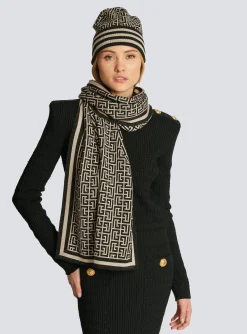 Hot Monogrammed Knit Beanie Women Hats And Caps