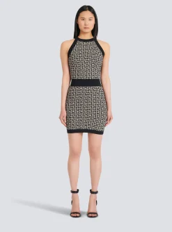 Sale Monogrammed Knit Dress Women Knitwear|Dresses