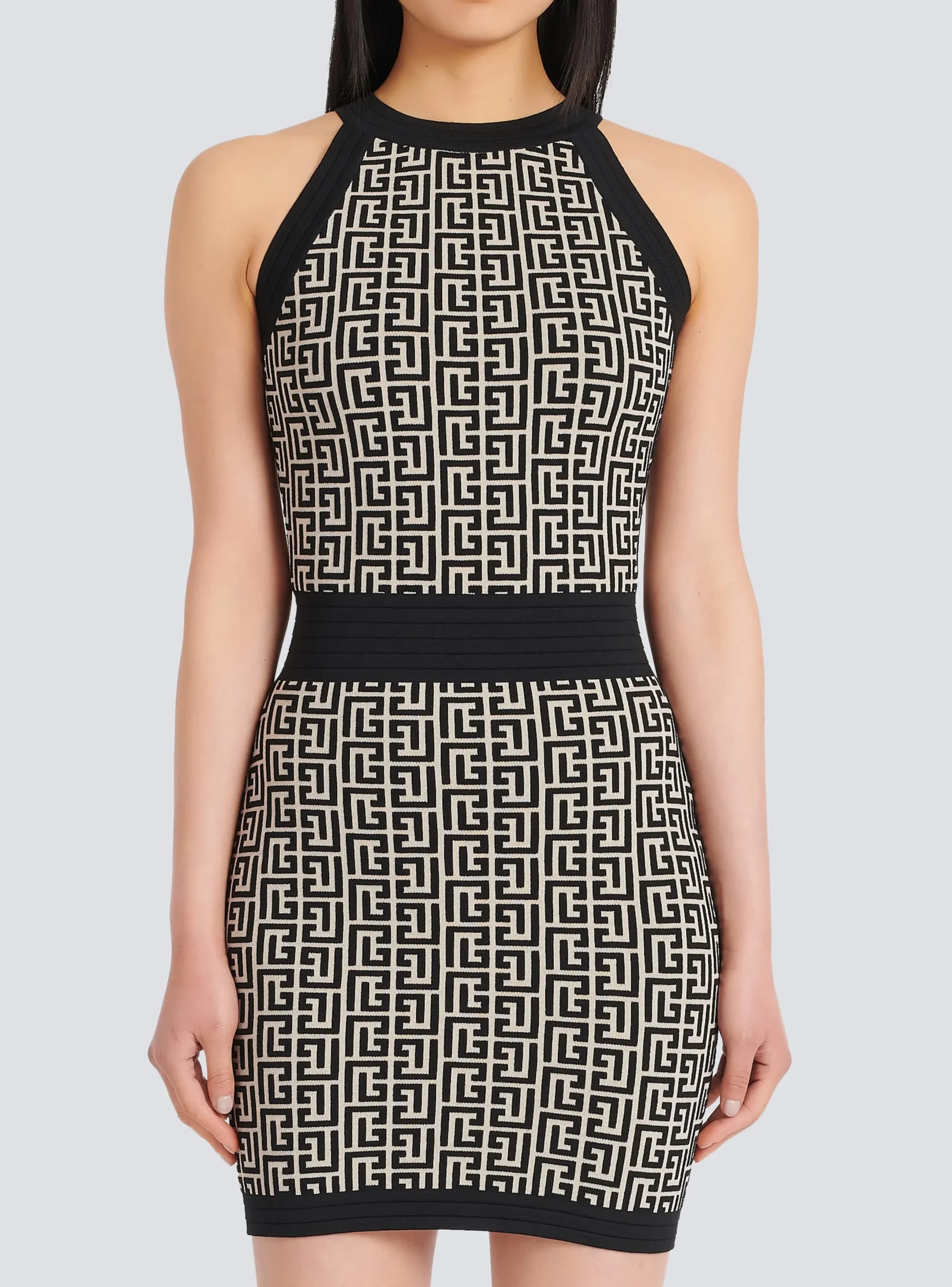 Sale Monogrammed Knit Dress Women Knitwear|Dresses