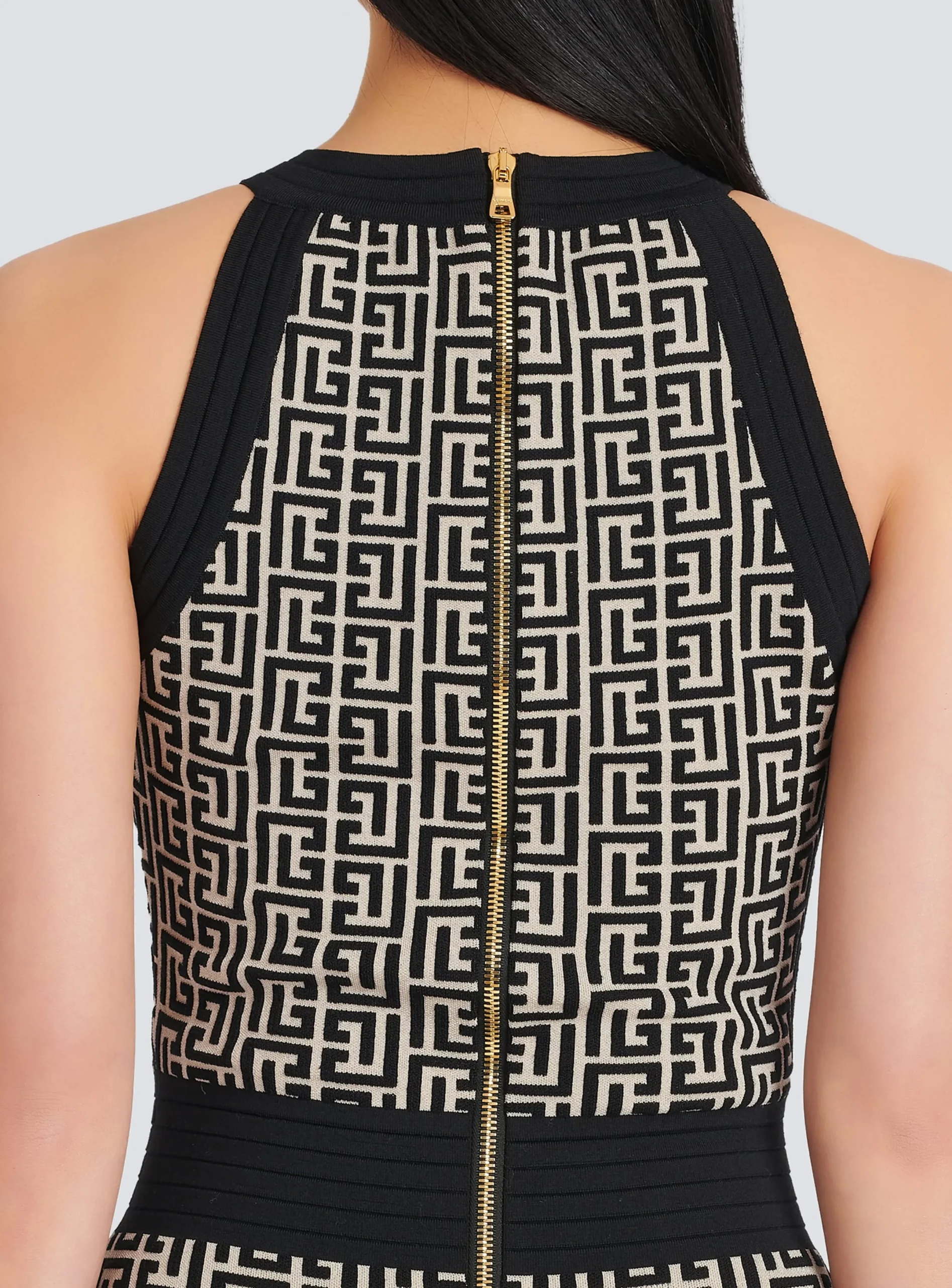 Sale Monogrammed Knit Dress Women Knitwear|Dresses