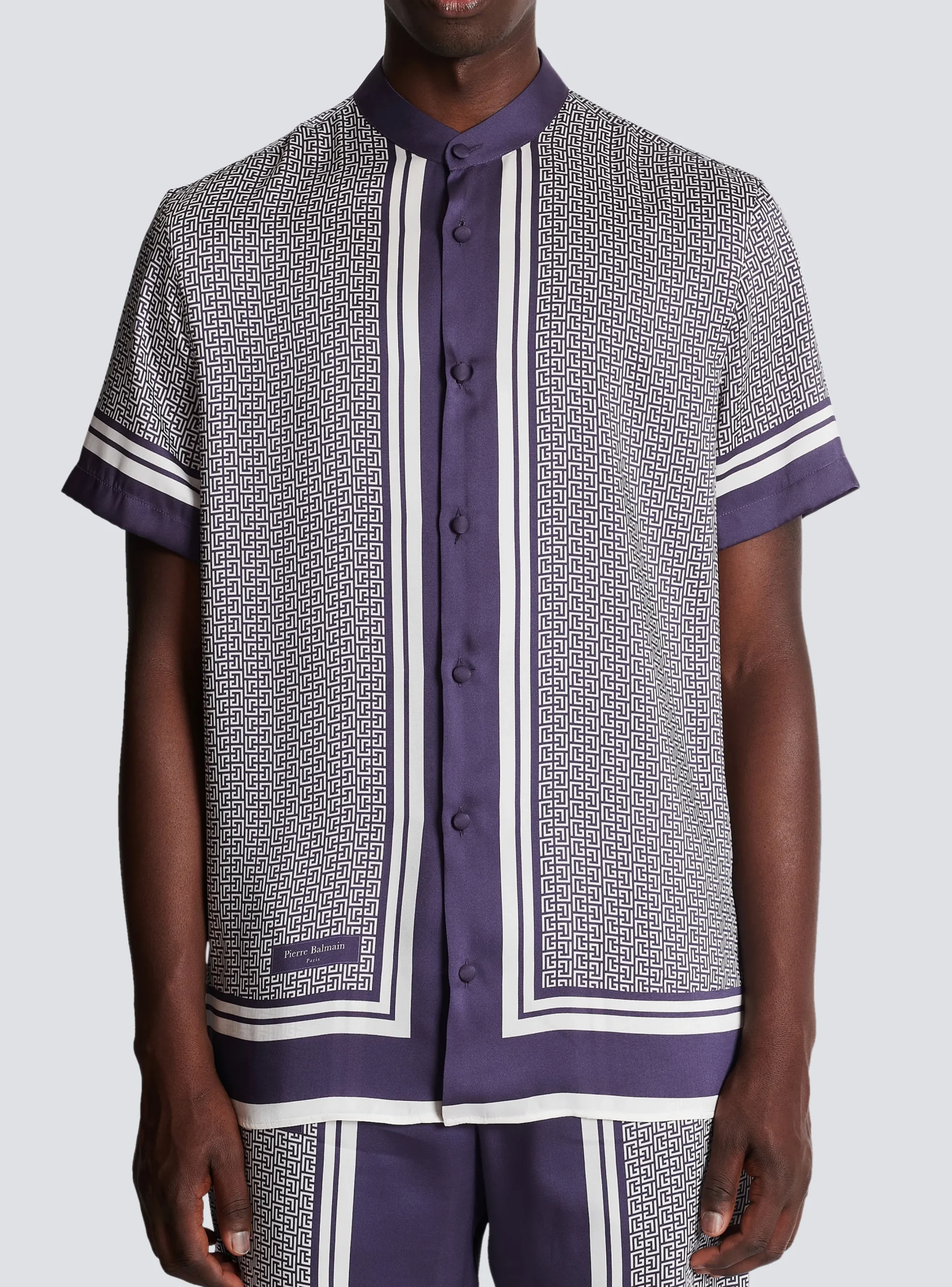 New Monogrammed Scarf-print Shirt Shirts And Polos