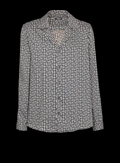 New Monogrammed Shirt Women Shirts And Polos|Tops And Shirts