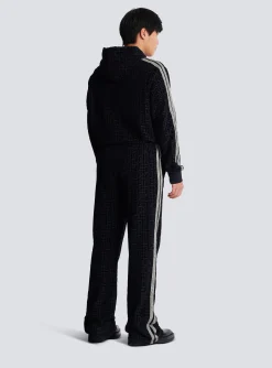 Discount Monogrammed Velvet Joggers Sportswear|Trousers And Shorts