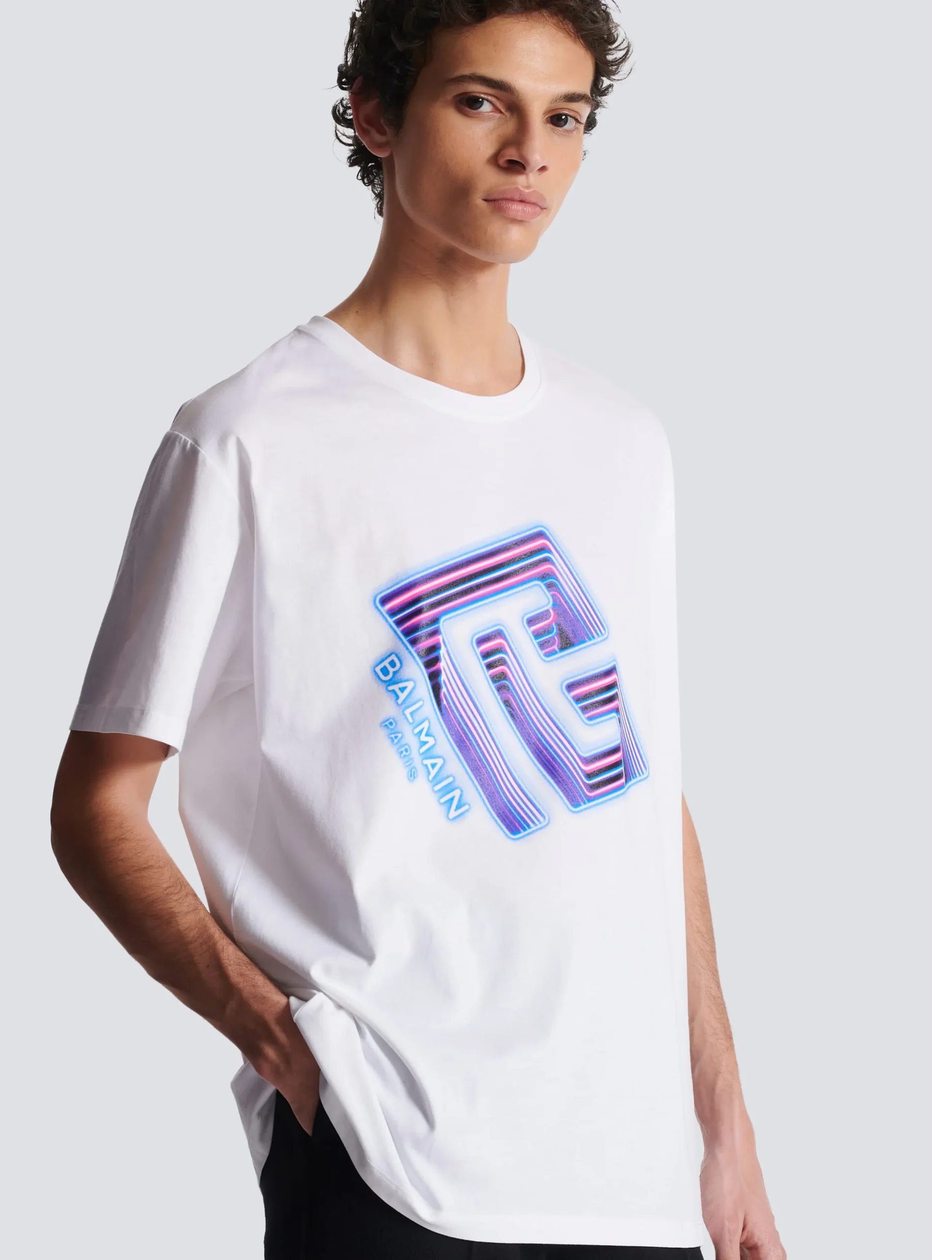 Fashion Neon Logo T-shirt Sportswear|T-Shirts