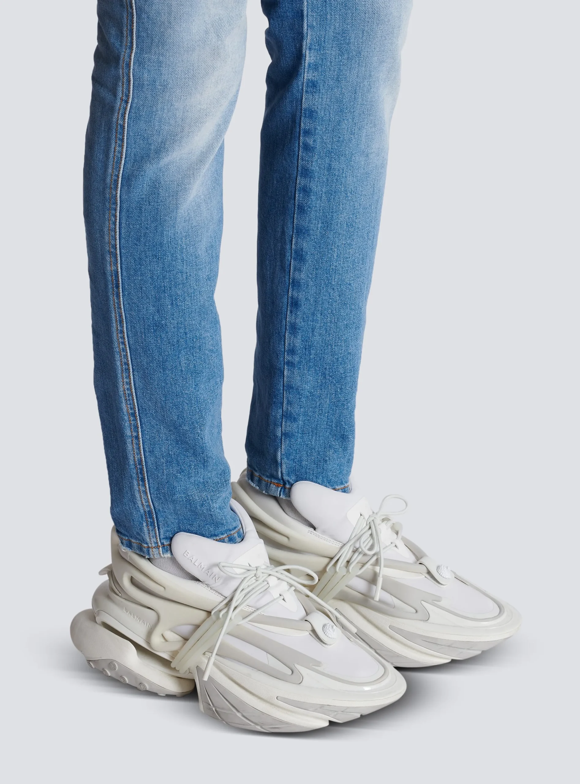 Store Neoprene And Leather Unicorn Low-top Sneakers Men|Sneakers