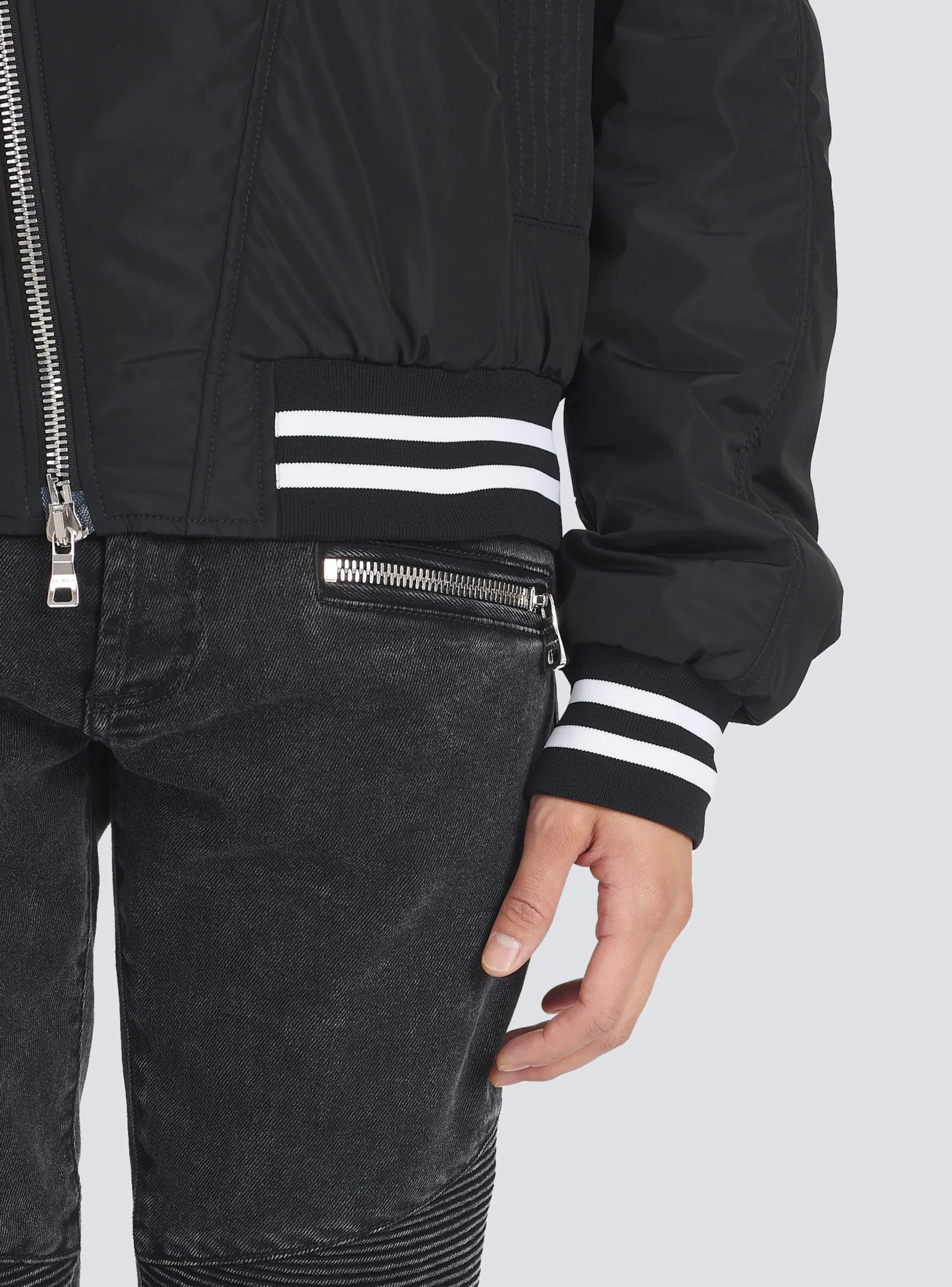 Flash Sale Nylon Bomber Jacket Outerwear