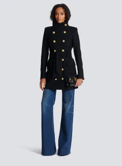 Flash Sale Officer Coat With Belt Women Outerwear