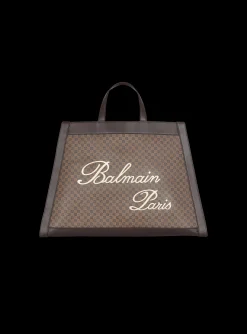 Discount Olivier's Cabas In Canvas And Leather Women Tote Bags|Shoulder Bags
