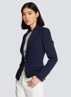 Cheap One-button Wool Blazer Women Jackets And Blazers