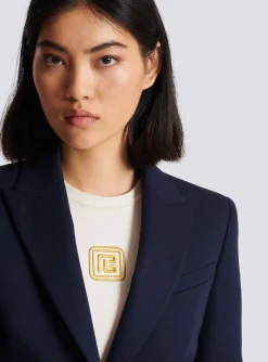 Cheap One-button Wool Blazer Women Jackets And Blazers