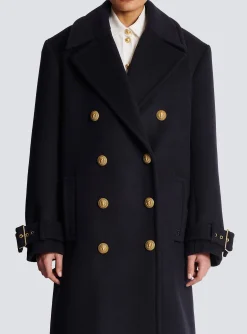 Sale Oversized Double-breasted Coat Women Outerwear