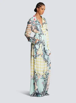 New Palazzo Trousers With Baroque Print Women Trousers And Shorts
