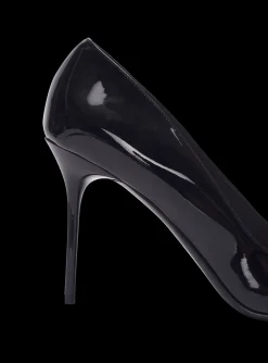 Store Patent Leather Ruby Pumps With Flower Detail Women High Heels & Pumps