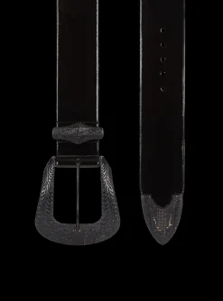 Clearance Patent Leather Western Belt Women Belts