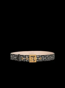 Cheap PB Belt In Monogrammed Jacquard Women Belts