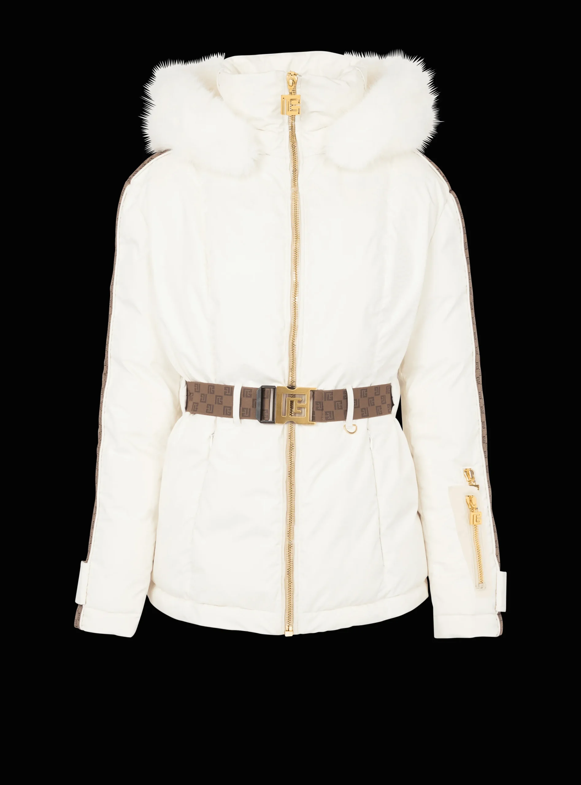 Shop PB Down Jacket With Belt Women Outerwear