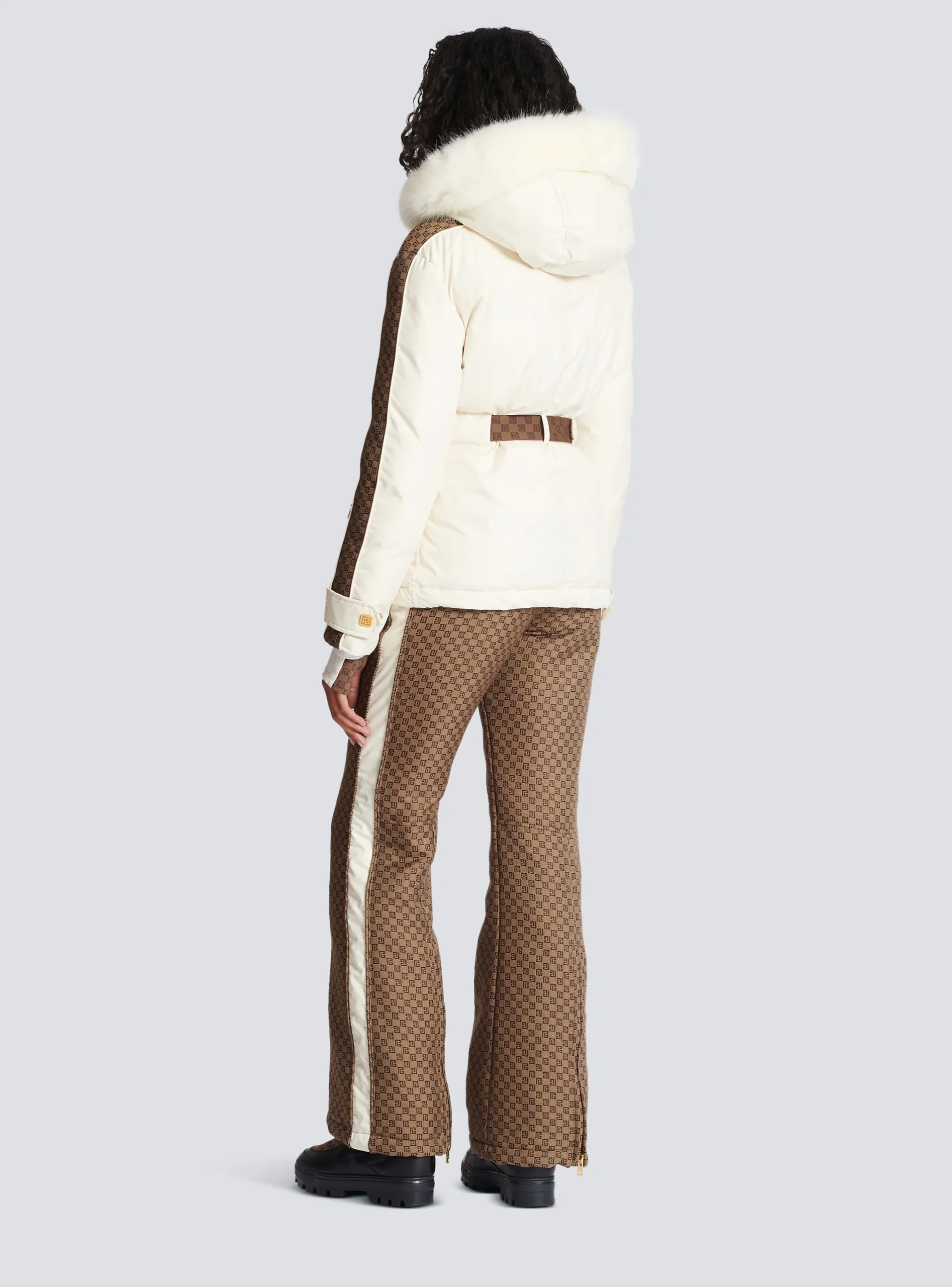 Shop PB Down Jacket With Belt Women Outerwear